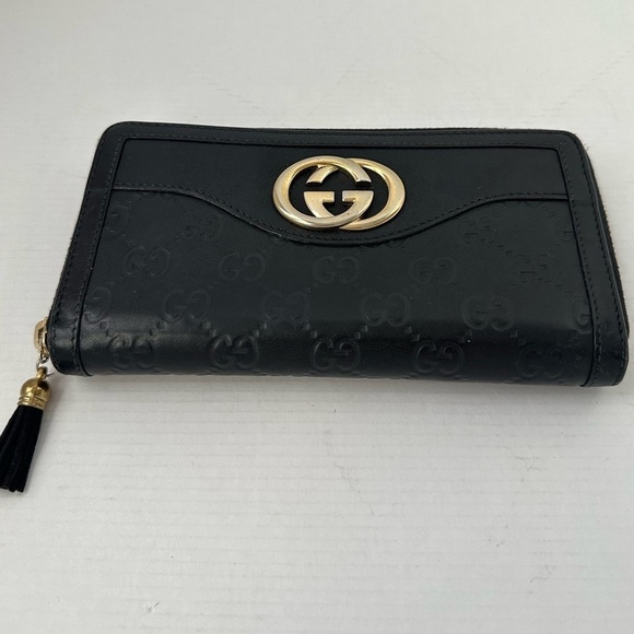 Gucci GG Leather zippy Wallet (wallet only) - Picture 2 of 11
